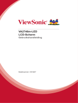 ViewSonic VA2746M-LED-S Gebruikershandleiding