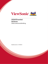 ViewSonic VX2478-smhd-S Gebruikershandleiding