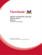 ViewSonic VX2757-mhd Gebruikershandleiding