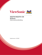 ViewSonic XG2701 Gebruikershandleiding