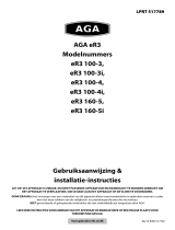 AGA eR3 100 and 160 Installatie gids