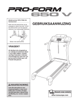 ProForm 650 V Treadmill de handleiding