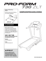 Pro-Form 730 Zlt Treadmill de handleiding