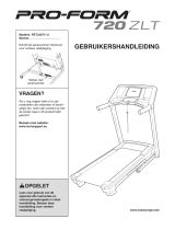Pro-Form 720 Zlt Treadmill de handleiding