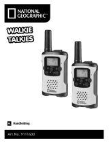 National Geographic FM Walkie Talkie 2piece Set de handleiding