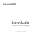 M-Audio Jamlab Snelstartgids