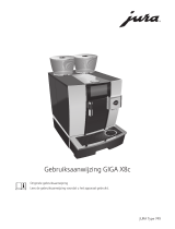 Jura GIGA X8c Handleiding