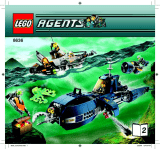 Lego 8636 agents Building Instructions