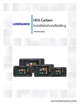 Lowrance HDS Carbon Installatie gids