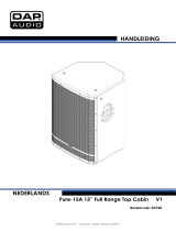 DAP Audio D3720 Handleiding