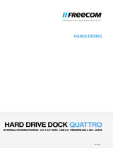 Freecom Hard Drive Dock Quattro Handleiding