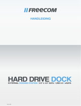 Freecom Hard Drive Dock Handleiding