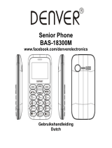 Denver BAS-18300M Senior Phone Handleiding