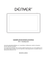 Denver PFF-1160HBLACK Handleiding