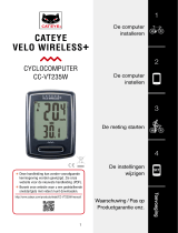 Cateye Velo Wireless+ [CC-VT235W] Handleiding