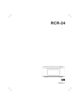 Sangean RCR-24 de handleiding