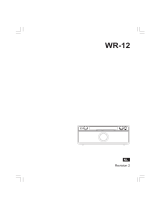 Sangean WR-12 Handleiding