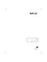 Sangean WR-22 de handleiding