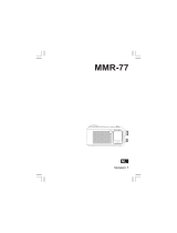 Sangean MMR-77 de handleiding