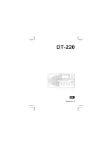 Sangean DT-220A de handleiding