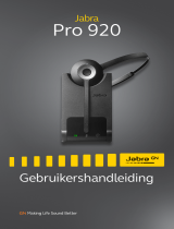 Jabra Pro 920 Duo Handleiding
