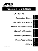 AND UC-321 PL Handleiding