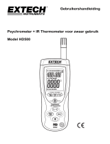 Extech Instruments HD500 Handleiding