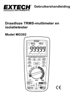 Extech Instruments MG302 Handleiding