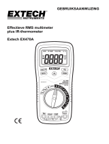 Extech Instruments EX470A Handleiding