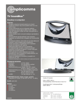 Amplicomms TV SoundBox Handleiding