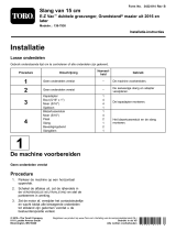 Toro 6in Hose Kit, E-Z Vac Twin Bagger, 2016 and After Grandstand Mower Installatie gids