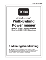 Toro 43cm Recycler/Rear-Bagging Lawnmower Handleiding