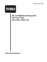 Toro 43cm Recycler Electric Lawnmower Handleiding