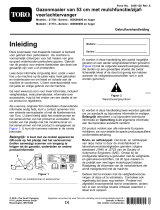 Toro 53 cm Recycler Petrol Lawn Mower Handleiding