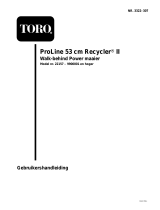 Toro 53cm Recycler/Rear-Bagger Mower Handleiding