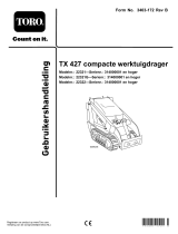 Toro TX 427 Compact Tool Carrier Handleiding