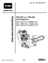 Toro TRX-250 Trencher Handleiding