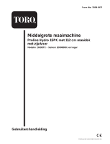 Toro Mid-Size ProLine T-Bar Hydro, 15 HP Handleiding