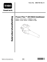 Toro PowerPlex 40V MAX Axial Blower Handleiding