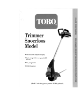 Toro CL 700 Trimmer Handleiding
