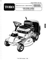 Toro 12-32 Rear Engine Rider Handleiding