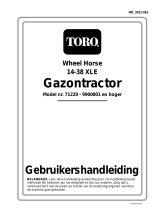 Toro 14-38XL Lawn Tractor Handleiding
