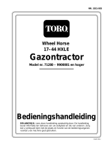 Toro 17-44HXLE Lawn Tractor Handleiding