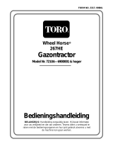 Toro 267-H Lawn and Garden Tractor Handleiding