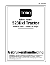 Toro 523Dxi Garden Tractor Handleiding