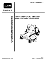 Toro TimeCutter Z4202 Riding Mower Handleiding