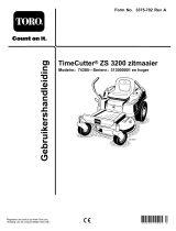 Toro TimeCutter ZS 3200 Riding Mower Handleiding