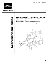 Toro TimeCutter ZD420 Riding Mower Handleiding