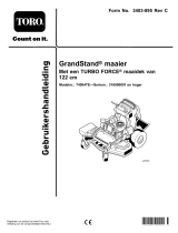 Toro GrandStand Mower, With 122cm TURBO FORCE Cutting Unit Handleiding