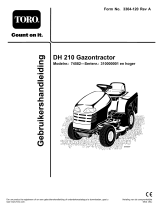 Toro DH 210 Lawn Tractor Handleiding